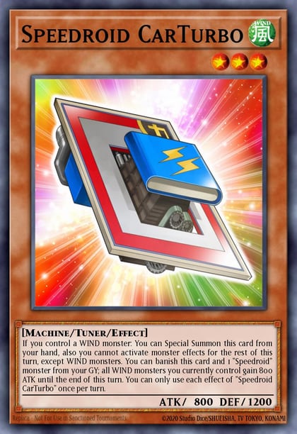 Speedroid CarTurbo, 2021 Tin of Ancient Battles MP21-EN162