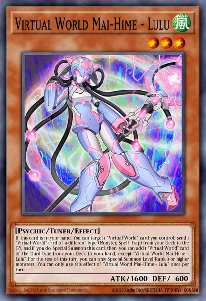 Virtual World Mai-Hime - Lulu, 2021 Tin of Ancient Battles MP21-EN173