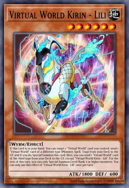 Virtual World Kirin - Lili, 2021 Tin of Ancient Battles MP21-EN176