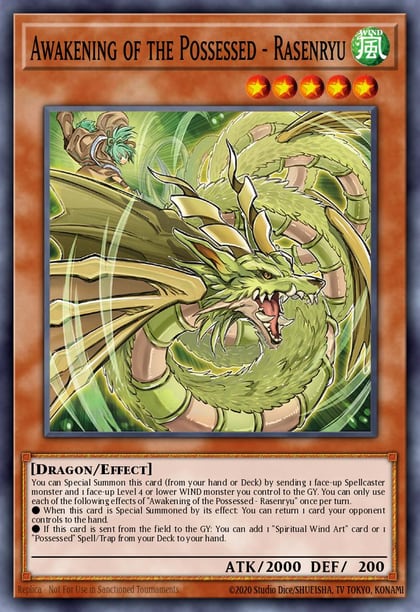 Awakening of the Possessed - Rasenryu, 2021 Tin of Ancient Battles MP21-EN178