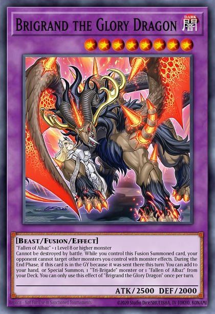 Brigrand the Glory Dragon, 2021 Tin of Ancient Battles MP21-EN185