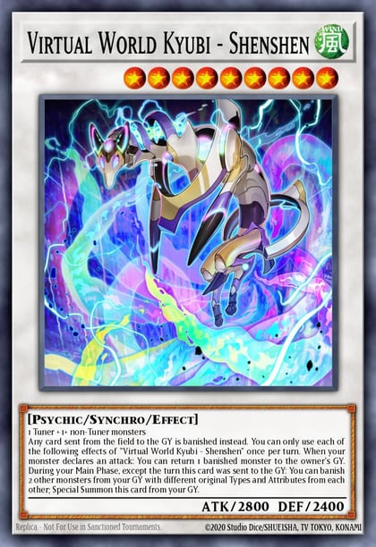 Virtual World Kyubi - Shenshen, 2021 Tin of Ancient Battles MP21-EN186