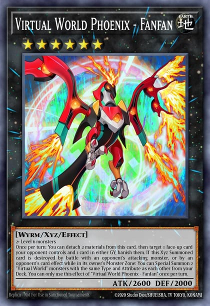Virtual World Phoenix - Fanfan, 2021 Tin of Ancient Battles MP21-EN193