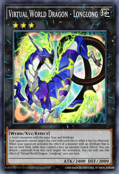 Virtual World Dragon - Longlong, 2021 Tin of Ancient Battles MP21-EN222