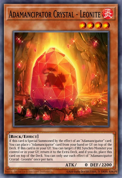 Adamancipator Crystal - Leonite, 2021 Tin of Ancient Battles MP21-EN227