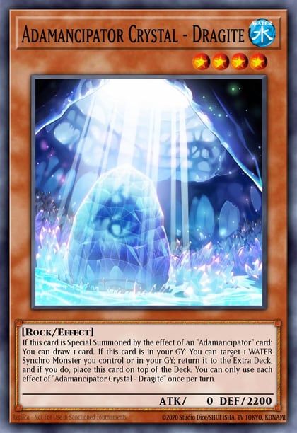 Adamancipator Crystal - Dragite, 2021 Tin of Ancient Battles MP21-EN229