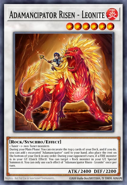 Adamancipator Risen - Leonite, 2021 Tin of Ancient Battles MP21-EN230