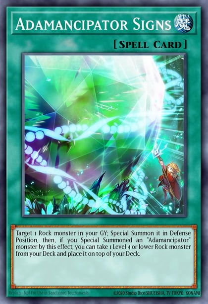 Adamancipator Signs, 2021 Tin of Ancient Battles MP21-EN234