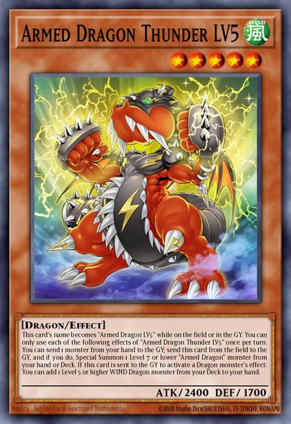 Armed Dragon Thunder LV5, 2022 Tin of the Pharaoh's Gods MP22-EN003