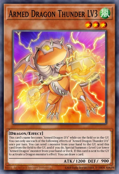 Armed Dragon Thunder LV3, 2022 Tin of the Pharaoh's Gods MP22-EN004