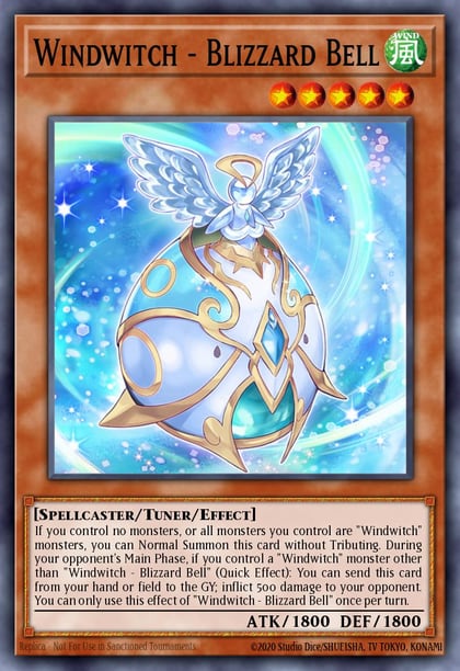 Windwitch - Blizzard Bell, 2022 Tin of the Pharaoh's Gods MP22-EN007