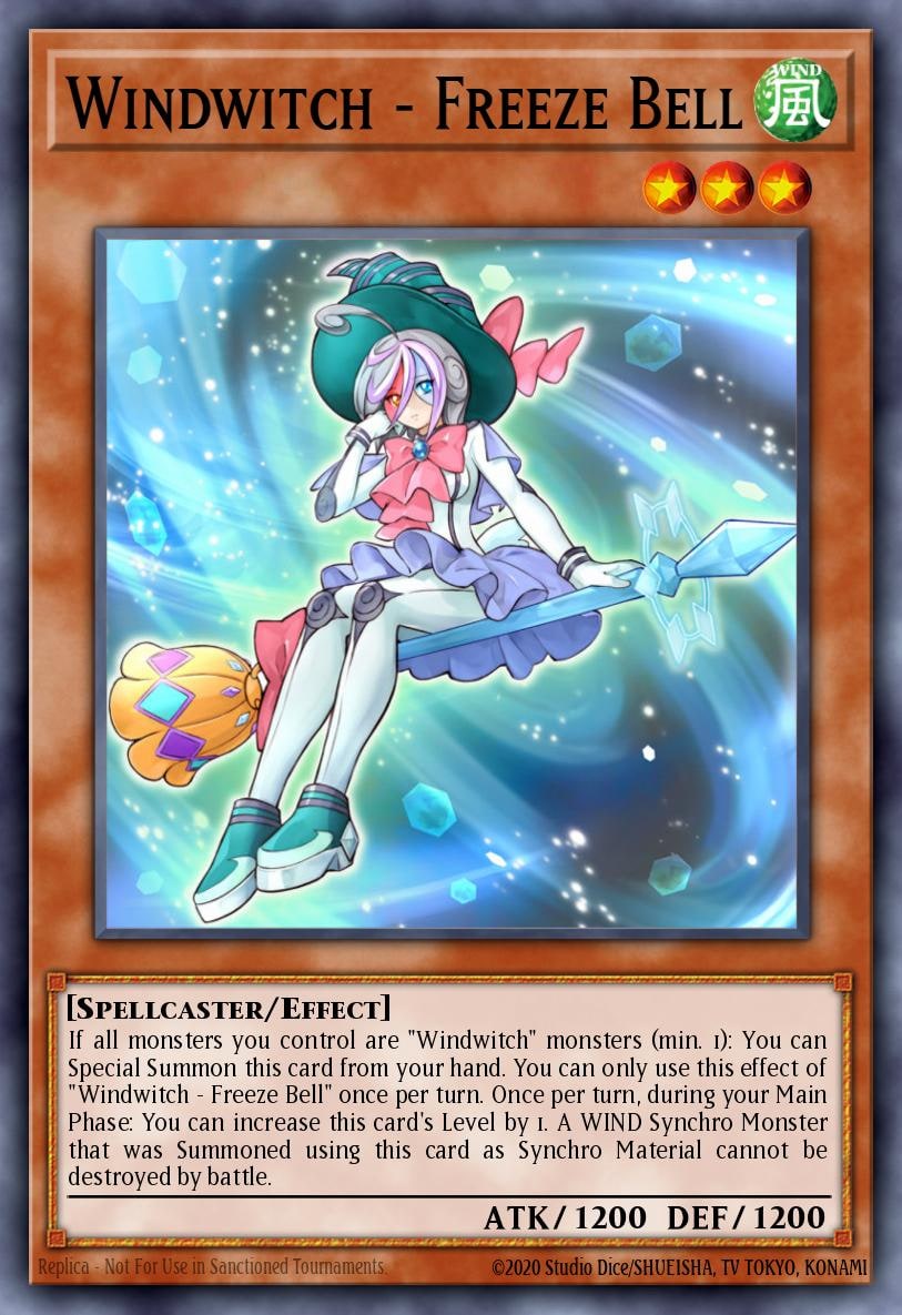 Windwitch - Freeze Bell, 2022 Tin of the Pharaoh's Gods MP22-EN008
