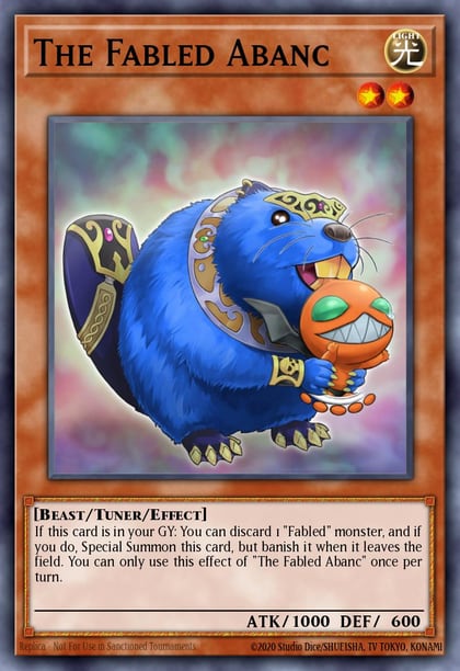 The Fabled Abanc, 2022 Tin of the Pharaoh's Gods MP22-EN010