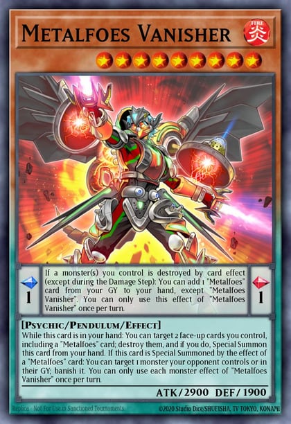 Metalfoes Vanisher, 2022 Tin of the Pharaoh's Gods MP22-EN011
