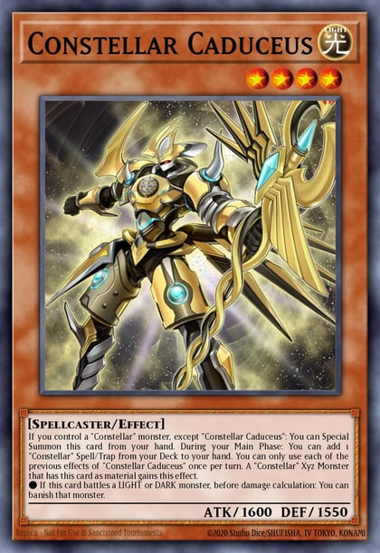 Constellar Caduceus, 2022 Tin of the Pharaoh's Gods MP22-EN012