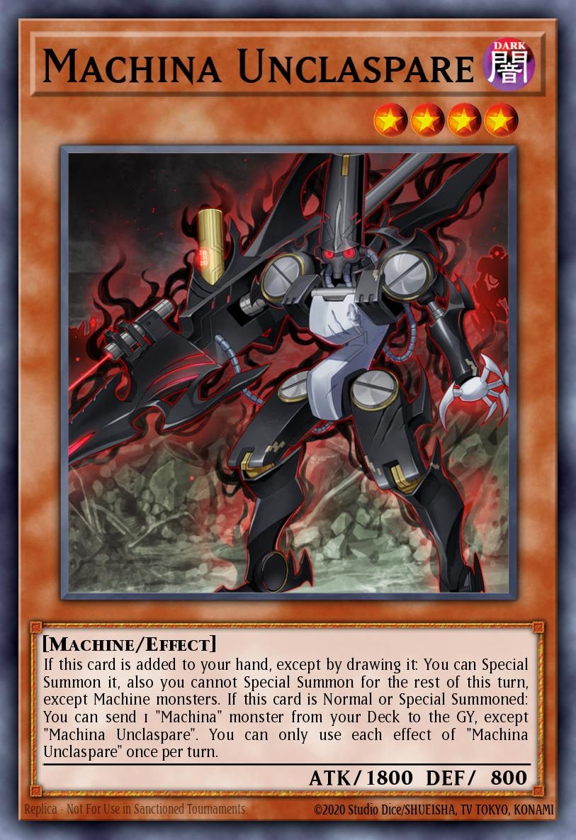 Machina Unclaspare, 2022 Tin of the Pharaoh's Gods MP22-EN014