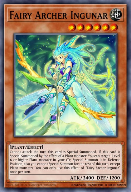 Fairy Archer Ingunar, 2022 Tin of the Pharaoh's Gods MP22-EN017