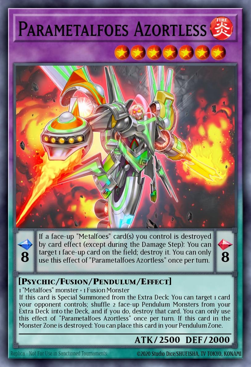 Parametalfoes Azortless, 2022 Tin of the Pharaoh's Gods MP22-EN022