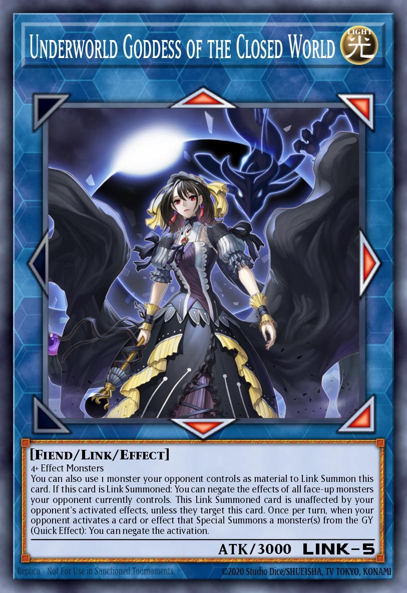 Underworld Goddess of the Closed World, 2022 Tin of the Pharaoh's Gods MP22-EN028
