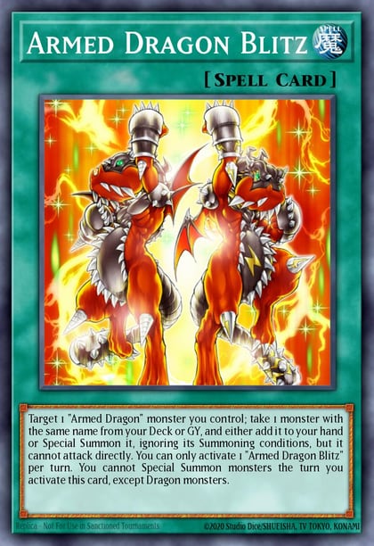 Armed Dragon Blitz, 2022 Tin of the Pharaoh's Gods MP22-EN030