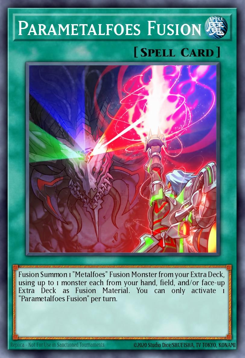 Parametalfoes Fusion, 2022 Tin of the Pharaoh's Gods MP22-EN035