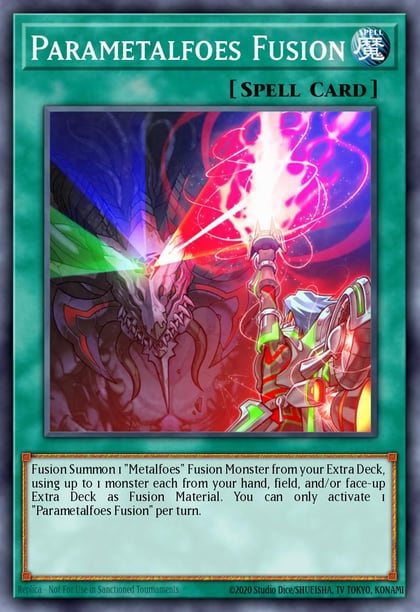 Parametalfoes Fusion, 2022 Tin of the Pharaoh's Gods MP22-EN035