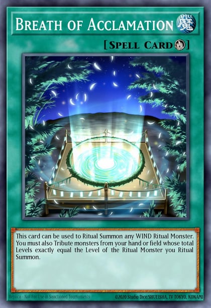 Breath of Acclamation, 2022 Tin of the Pharaoh's Gods MP22-EN049