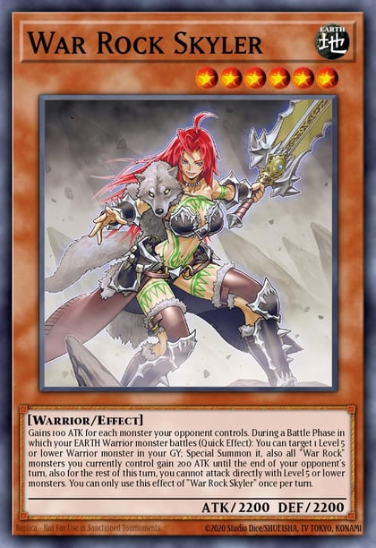 War Rock Skyler, 2022 Tin of the Pharaoh's Gods MP22-EN054