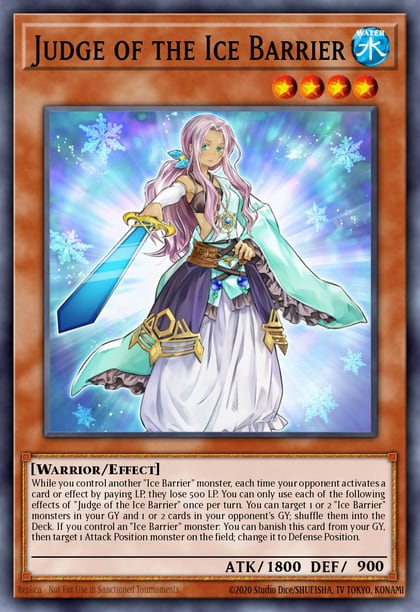 Judge of the Ice Barrier, 2022 Tin of the Pharaoh's Gods MP22-EN066