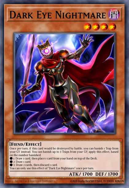 Dark Eye Nightmare, 2022 Tin of the Pharaoh's Gods MP22-EN072