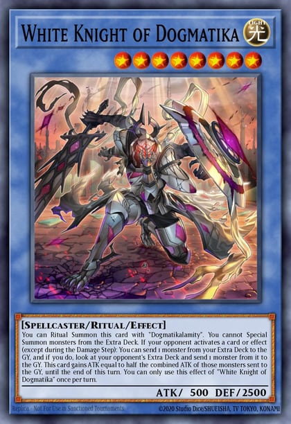 White Knight of Dogmatika, 2022 Tin of the Pharaoh's Gods MP22-EN075