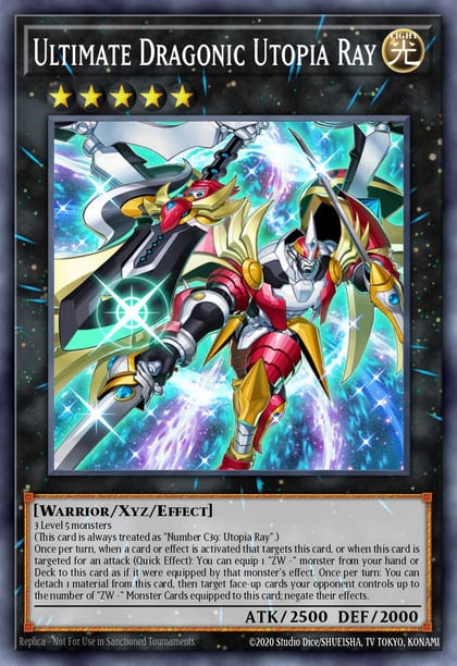 Ultimate Dragonic Utopia Ray, 2022 Tin of the Pharaoh's Gods MP22-EN081