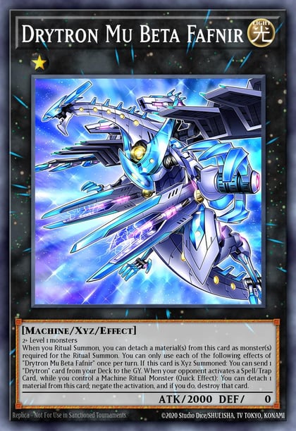 Drytron Mu Beta Fafnir, 2022 Tin of the Pharaoh's Gods MP22-EN084