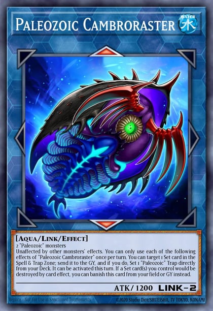 Paleozoic Cambroraster, 2022 Tin of the Pharaoh's Gods MP22-EN088