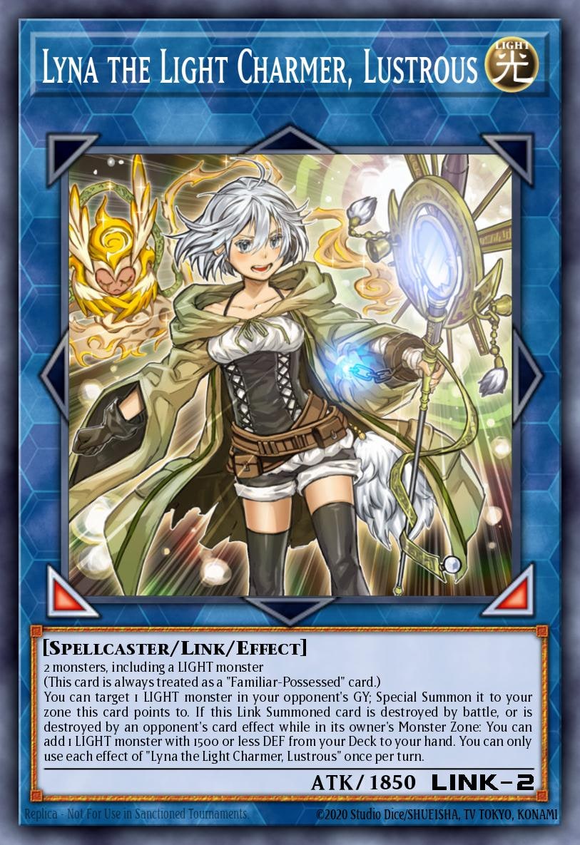 Lyna the Light Charmer, Lustrous, 2022 Tin of the Pharaoh's Gods MP22-EN089