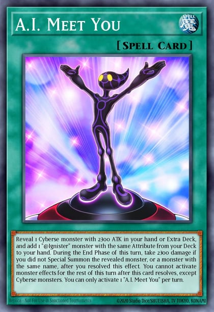 A.I. Meet You, 2022 Tin of the Pharaoh's Gods MP22-EN095