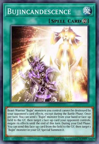 Bujincandescence, 2022 Tin of the Pharaoh's Gods MP22-EN097