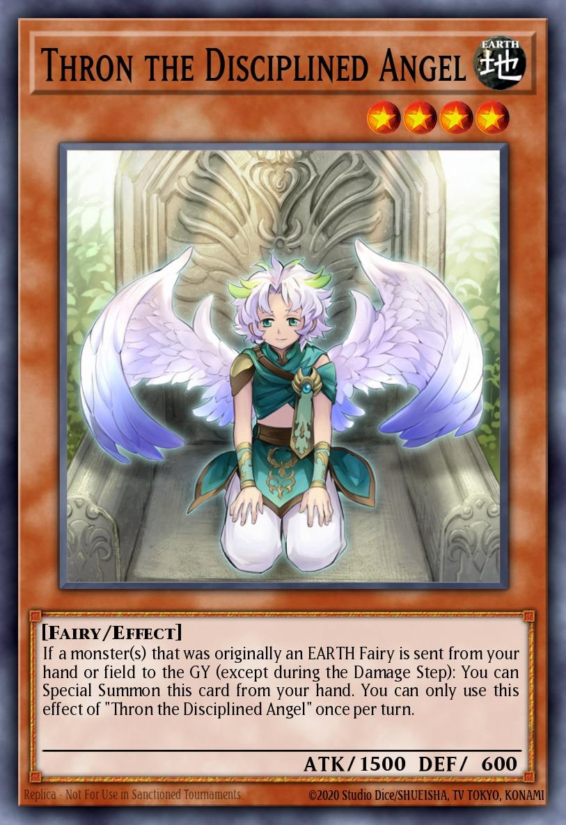 Thron the Disciplined Angel, 2022 Tin of the Pharaoh's Gods MP22-EN106