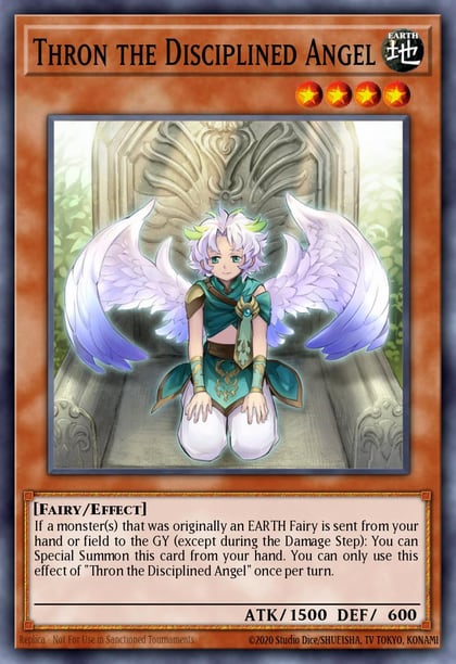 Thron the Disciplined Angel, 2022 Tin of the Pharaoh's Gods MP22-EN106