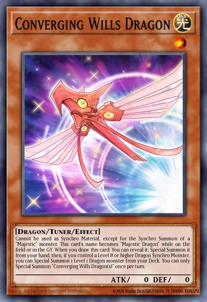 Converging Wills Dragon, 2022 Tin of the Pharaoh's Gods MP22-EN118