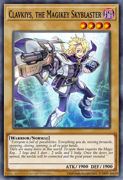 Clavkiys, the Magikey Skyblaster, 2022 Tin of the Pharaoh's Gods MP22-EN126