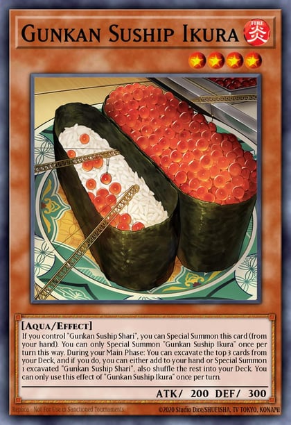 Gunkan Suship Ikura, 2022 Tin of the Pharaoh's Gods MP22-EN128