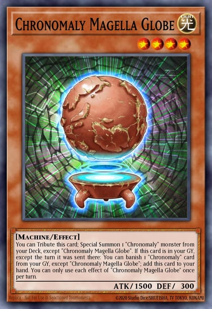 Chronomaly Magella Globe, 2022 Tin of the Pharaoh's Gods MP22-EN129