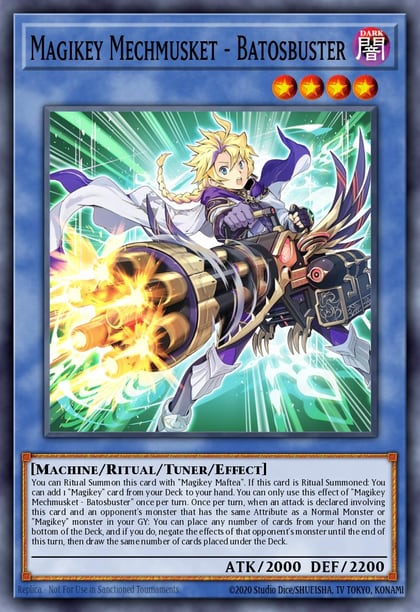 Magikey Mechmusket - Batosbuster, 2022 Tin of the Pharaoh's Gods MP22-EN139