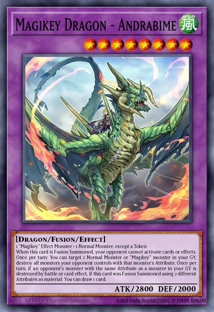 Magikey Dragon - Andrabime, 2022 Tin of the Pharaoh's Gods MP22-EN144