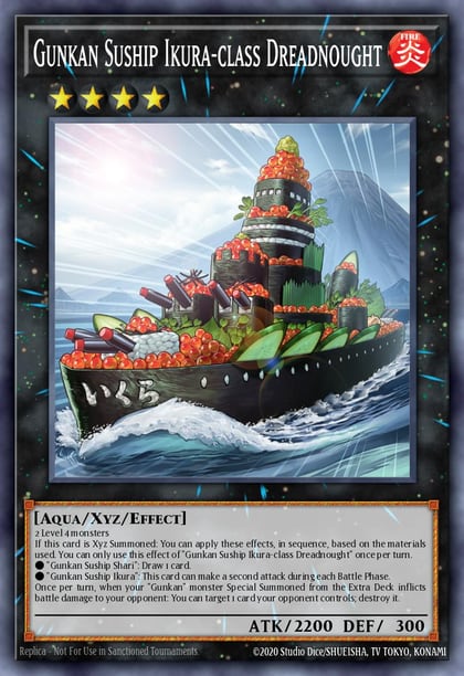 Gunkan Suship Ikura-class Dreadnought, 2022 Tin of the Pharaoh's Gods MP22-EN148