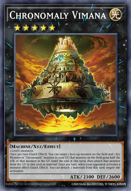 Chronomaly Vimana, 2022 Tin of the Pharaoh's Gods MP22-EN149