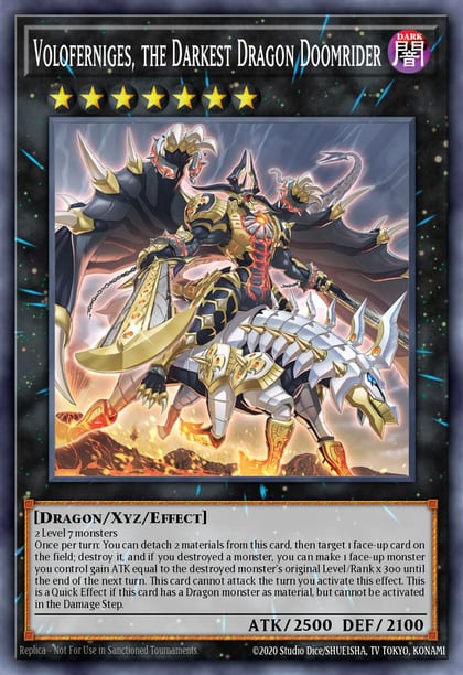 Voloferniges, the Darkest Dragon Doomrider, 2022 Tin of the Pharaoh's Gods MP22-EN150