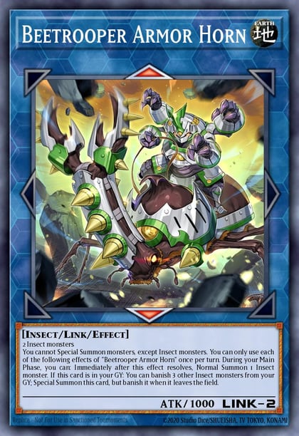 Beetrooper Armor Horn, 2022 Tin of the Pharaoh's Gods MP22-EN176
