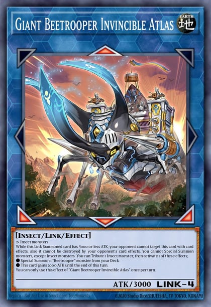Giant Beetrooper Invincible Atlas, 2022 Tin of the Pharaoh's Gods MP22-EN177